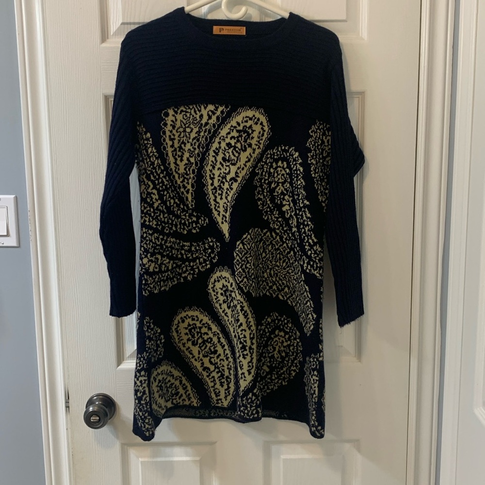 Heavy sweater dress